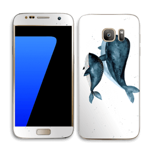 Two Whales  Skin Galaxy S7