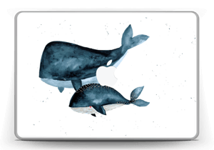 Two Whales  Skin MacBook Pro 13” -2015