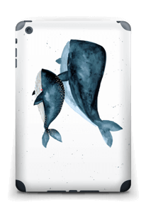 Two Whales  Skin IPad mini 2 back