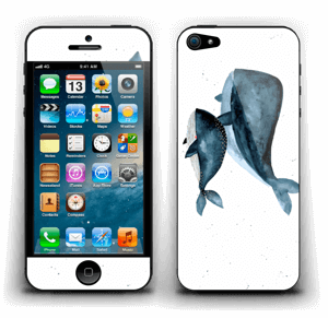 Two Whales  Skin IPhone 5