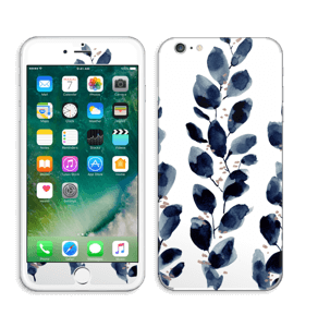 Blue leaf  Skin IPhone 6 Plus