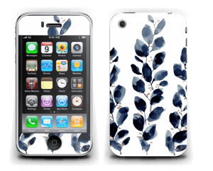Blue leaf  Skin IPhone 3G/3GS
