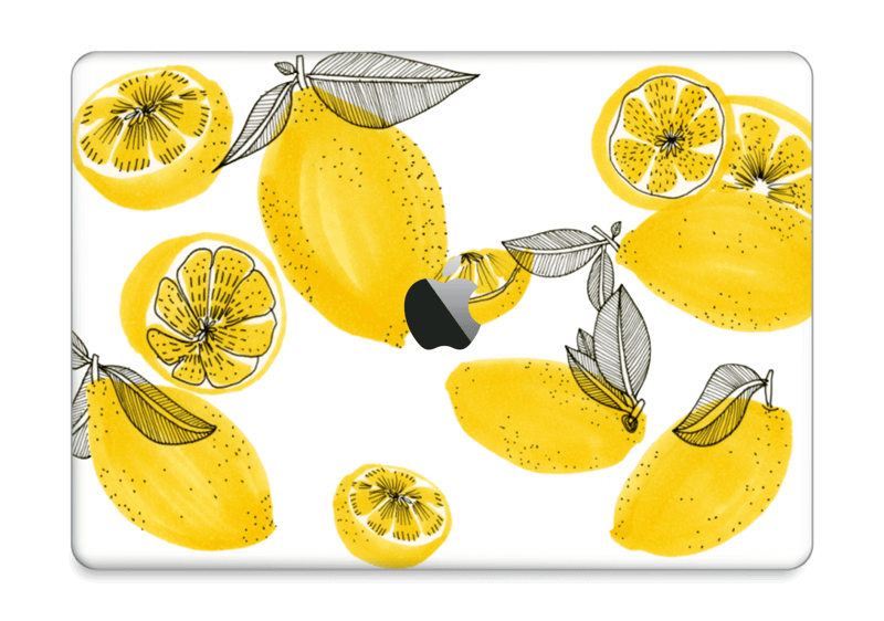 Gule sitroner Skin MacBook Pro 13” 2016-