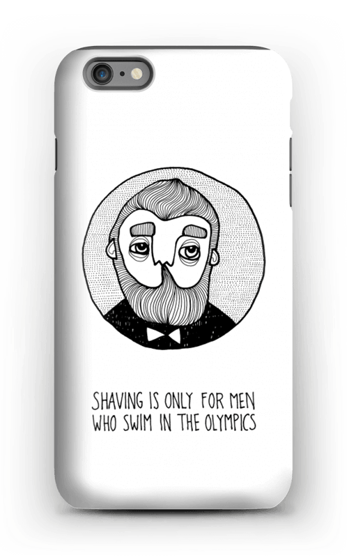 Shaving is only... cover IPhone 6 Plus tough