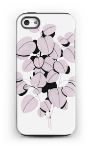 Roosa terälehti kuoret IPhone 5/5s tough