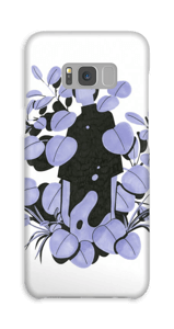 Sininen terälehti kuoret Galaxy S8 Plus