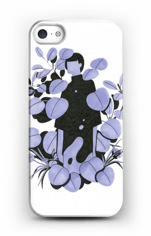 Sininen terälehti kuoret IPhone 5/5S