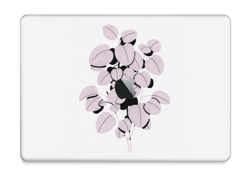 Rosa blad Skin MacBook Pro 13” 2016-