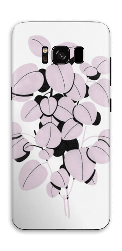 Rosa blad Skin Galaxy S8