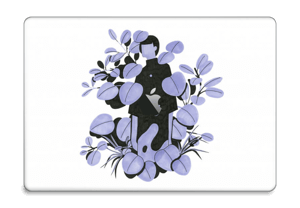 Blålilla blad Skin MacBook Pro 15” 2016-