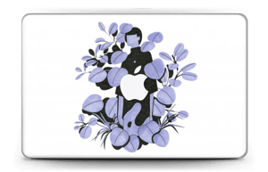 Sininen terälehti tarrakuori MacBook Air 11”