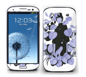 Purple blue Skin Galaxy S3