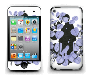 Purple blue Skin IPod Touch 4th Gen