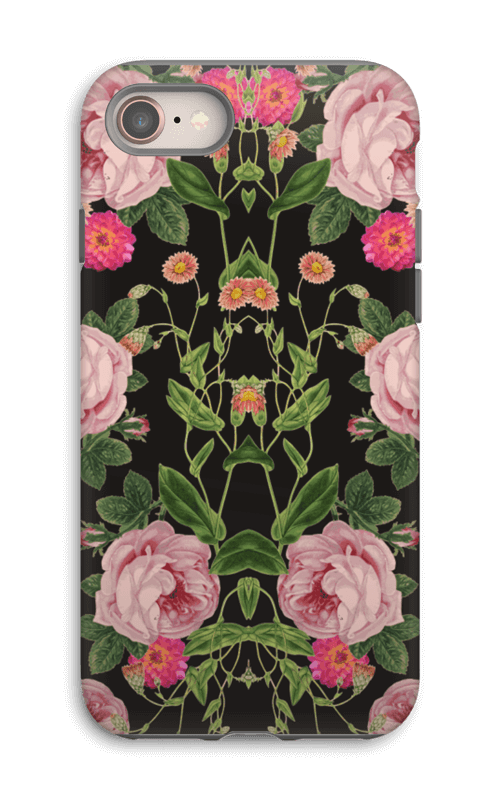 Floral tunes case IPhone 8 tough