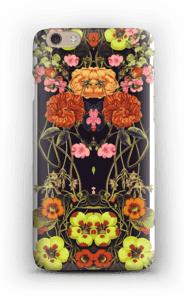 Organge blomster deksel IPhone 6 Plus