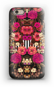 Rosa blomsterkors deksel IPhone 6s tough