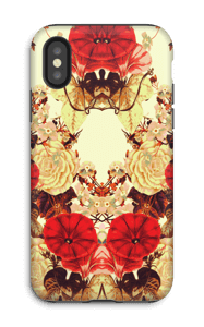 Blomstersymmetri deksel IPhone X tough