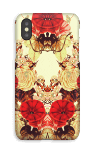 Blumensymmetrie Handyhülle IPhone XS