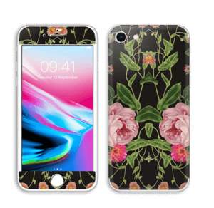 The floral tunes Skin IPhone 8