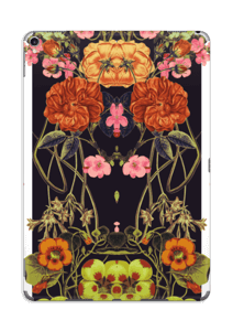Floral crossings in orange Skin IPad Pro 10.5