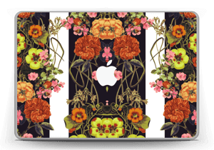 Oranssit kukat tarrakuori MacBook Pro 13” -2015