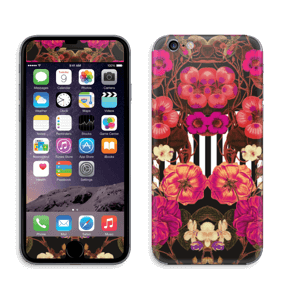 Pink floral crossings Skin IPhone 6/6s