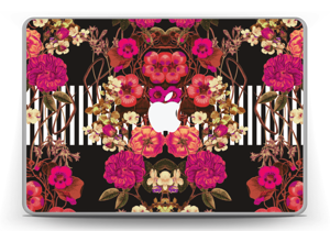 Roosat kukkaset tarrakuori MacBook Pro 13” -2015