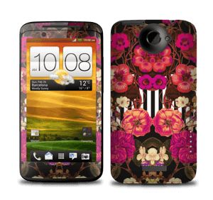 Pink floral crossings Skin One X