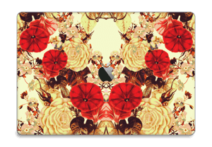 Symetriske blomster Skin MacBook Pro 15” 2016-