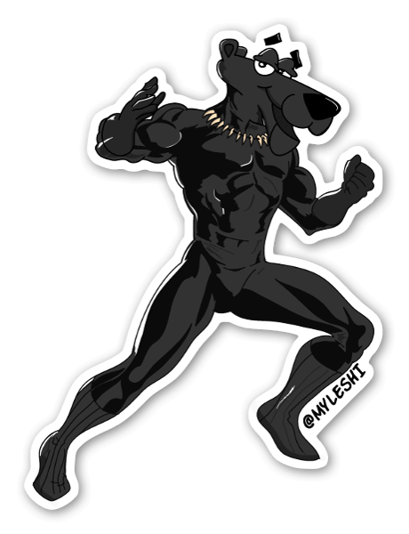 BLINK PANTHER sticker