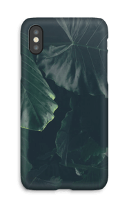 Jungle groen hoesje IPhone X