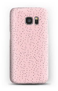 Dots on pink case Galaxy S7