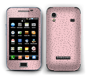 Small dots on pink! Skin Galaxy Ace