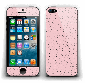 Mini dots on pink! Skin IPhone 5