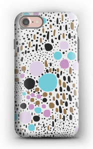 Konfetti kekkerit kuoret IPhone 7 tough