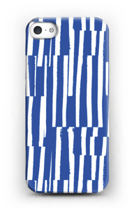 Sinivalkoiset raidat kuoret IPhone SE