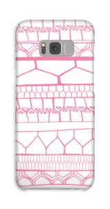 Pink stripes case Galaxy S8 Plus