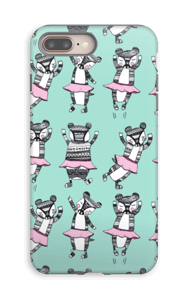 Ballerinat kuoret IPhone 8 Plus tough