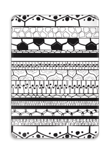 Black stripes Skin IPad Air