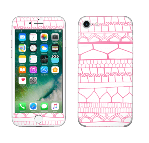 Pink stripes Skin IPhone 7