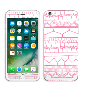 Pink stripes Skin IPhone 6 Plus