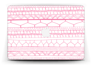 Pink stripes Skin MacBook Air 13”