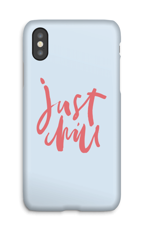Just Chill skal IPhone X