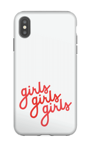 Girls girls girls case IPhone XS Max tough