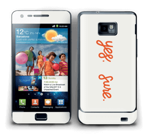 Yes, sure Skin Galaxy S2