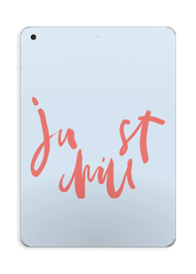 Just Chill Skin IPad 2017