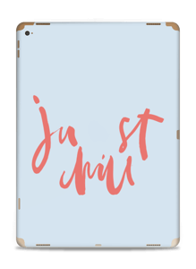 Just Chill Skin IPad Pro 12.9
