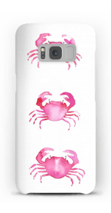 Kolme rapua kuoret Galaxy S8