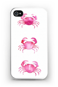 Kolme rapua kuoret IPhone 4/4s