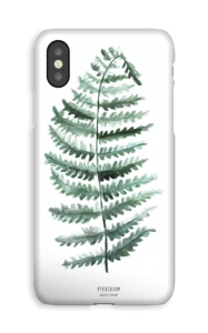 Pteridium Aquilinum case IPhone XS